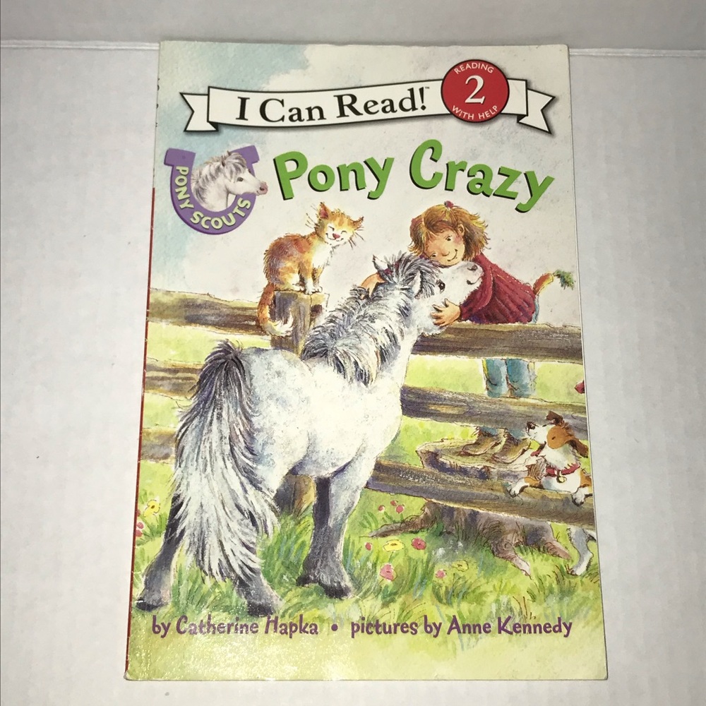 💛$2💛 Pony Crazy - pony scouts kids book I Can Read level 2